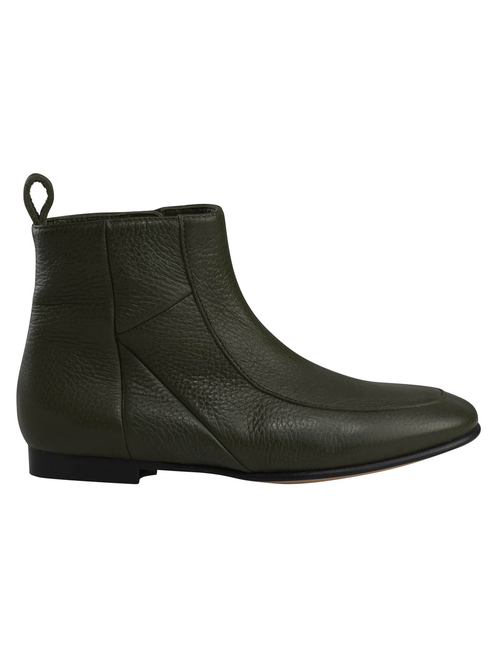 Kiton Green Leather Boots