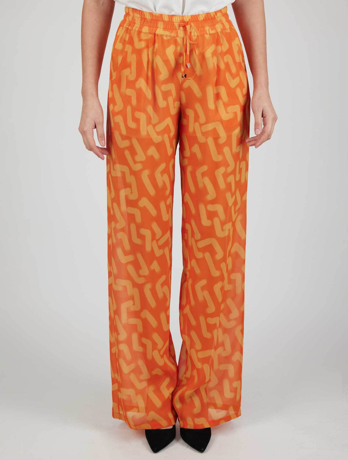 Kiton Multicolor Silk Pants