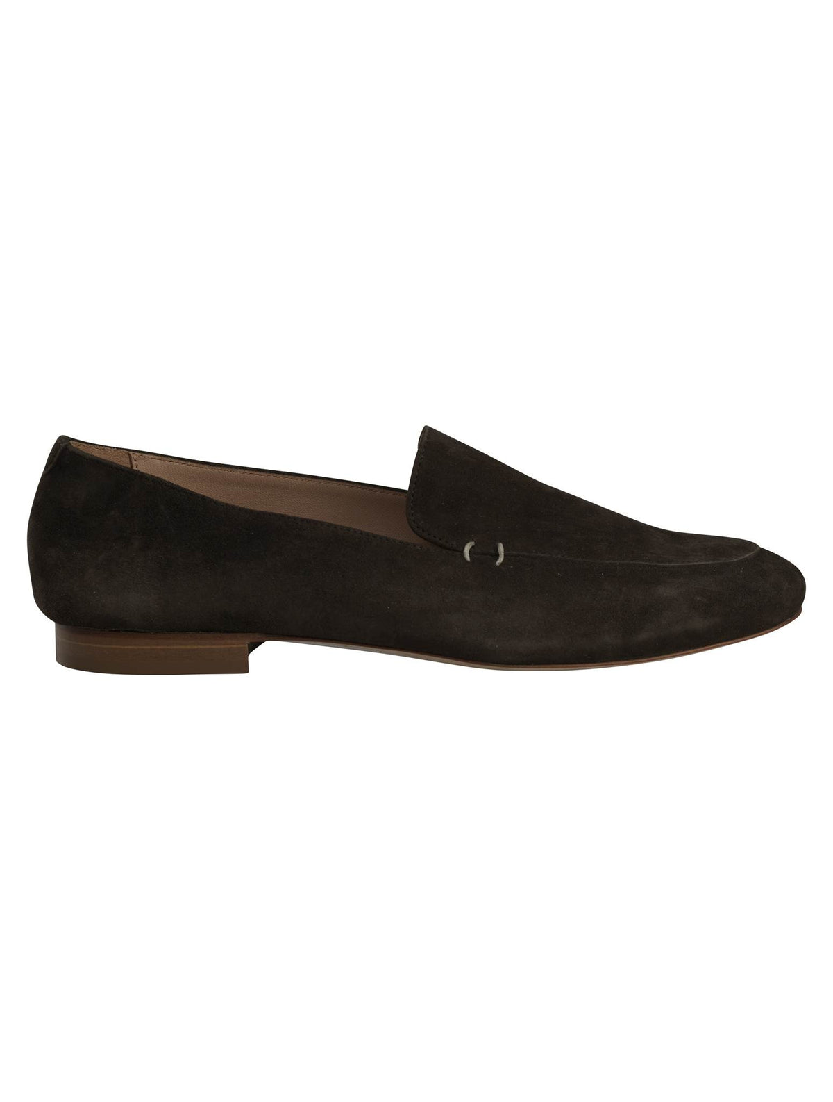 Kiton Brown Leather Suede Loafers