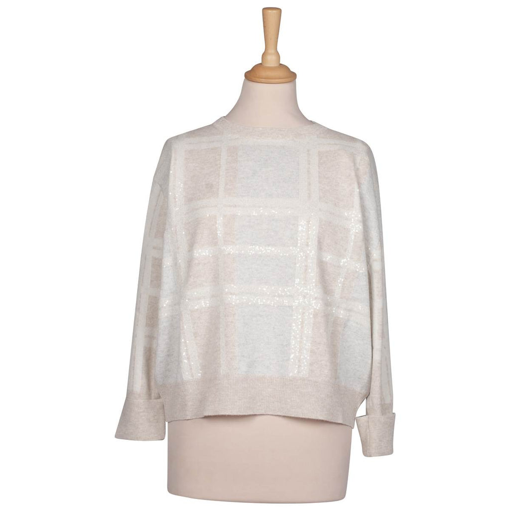 Brunello Cucinelli BRUNELLO CUCINELLI Multicolor  Virgin Wool Cashmere Silk Sweater Multicolor 000
