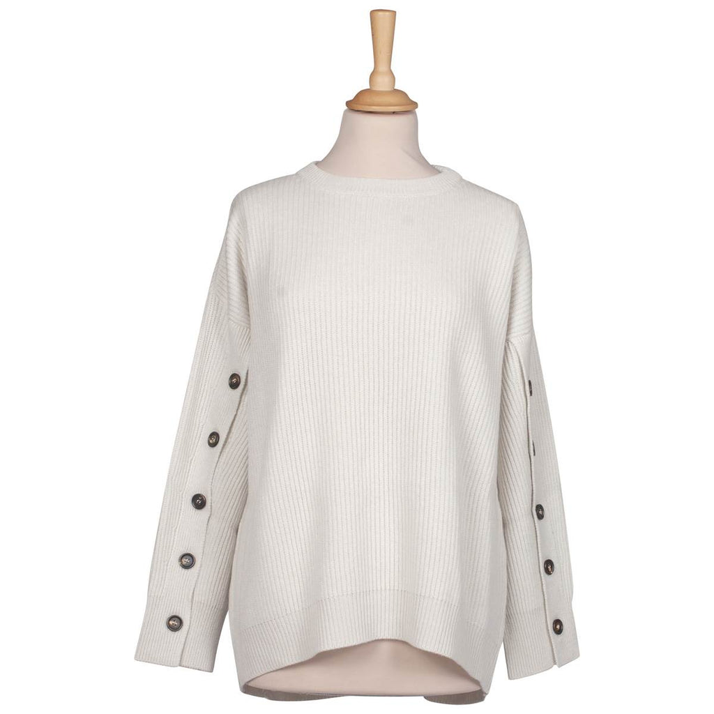 Brunello Cucinelli BRUNELLO CUCINELLI White Cashmere Sweater White 000
