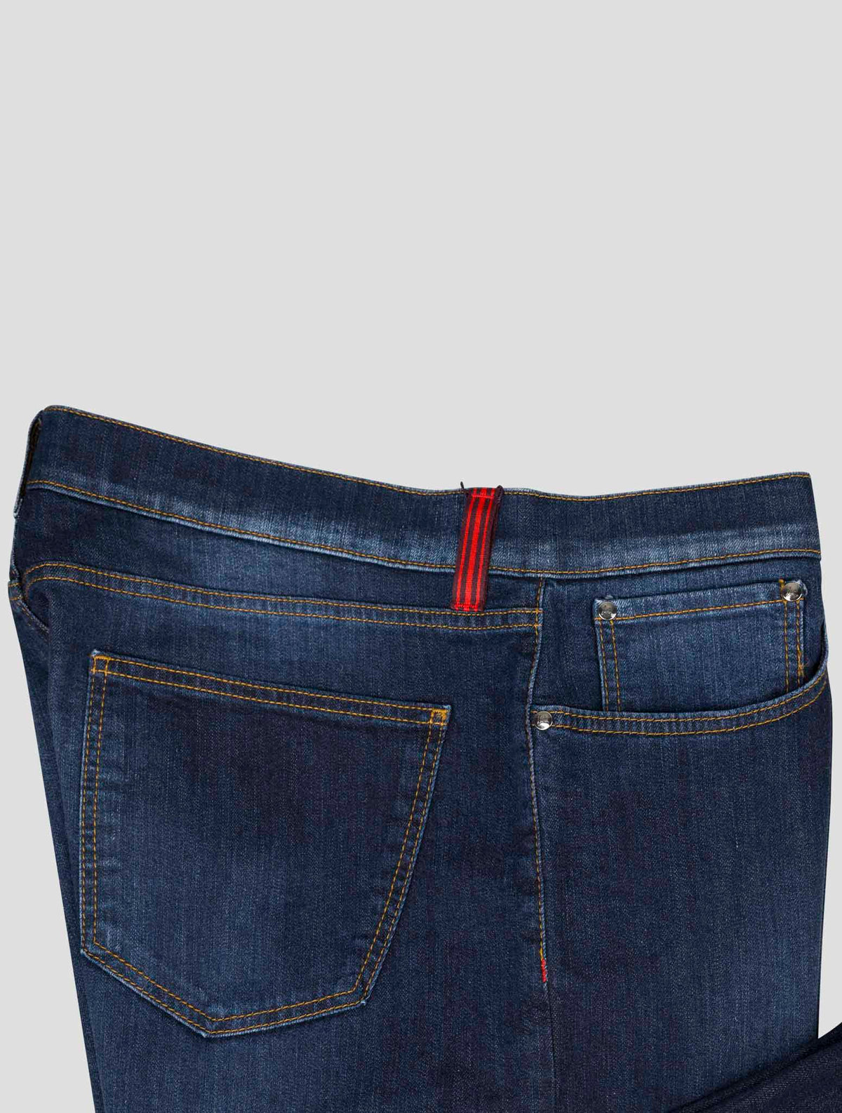 Isaia Blue Cotton Ea Jeans