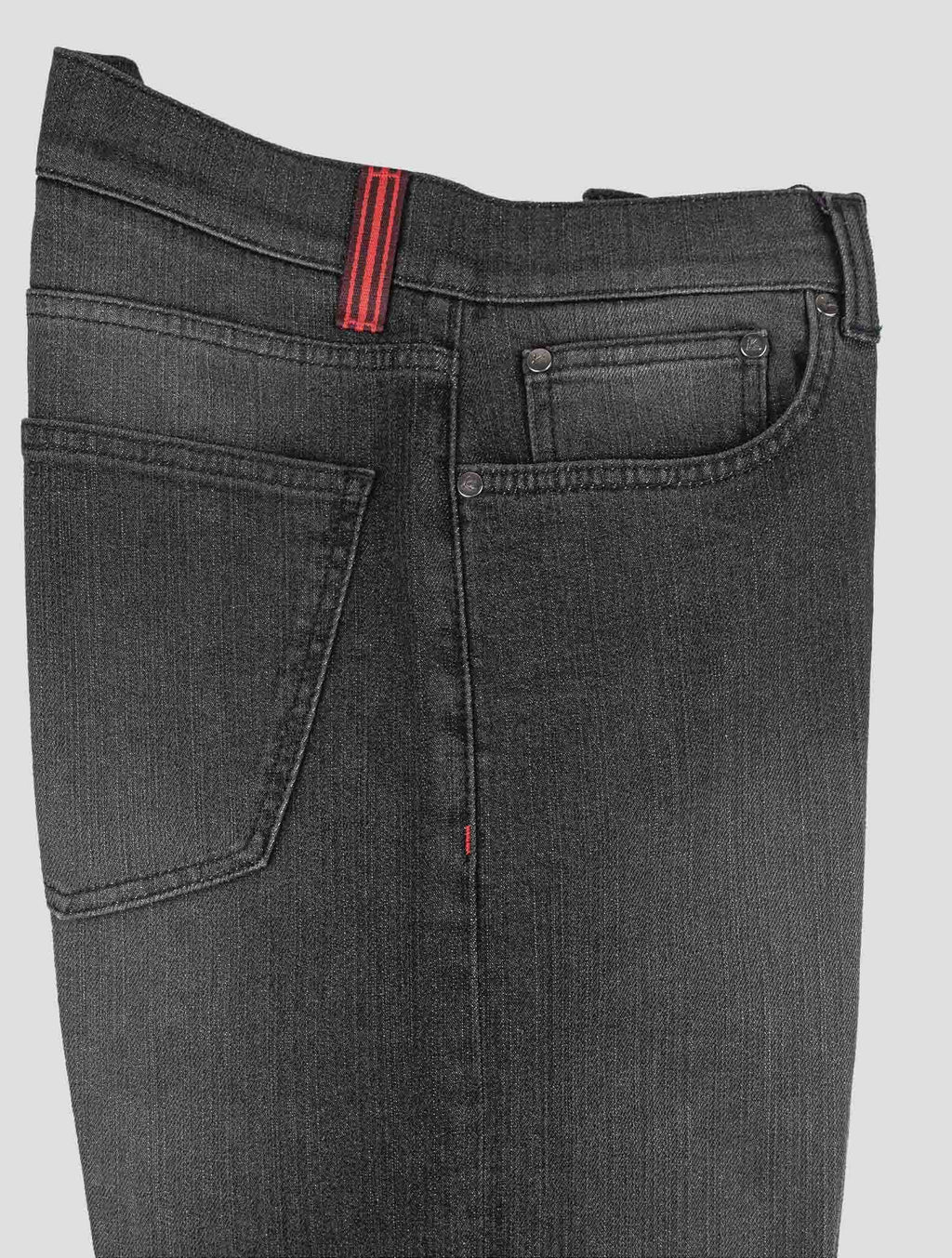 Isaia Gray Cotton Ea Jeans