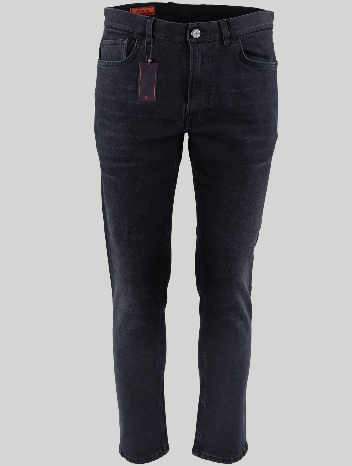 Isaia Dark Blue Cotton Ea Jeans