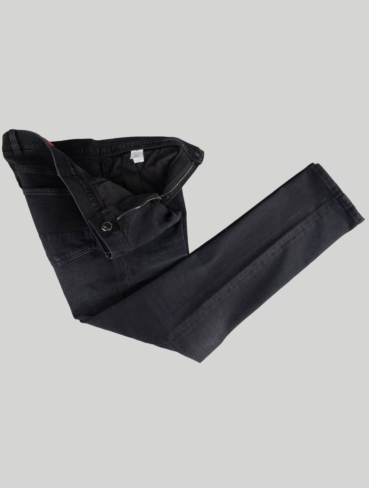 Isaia Dark Blue Cotton Ea Jeans