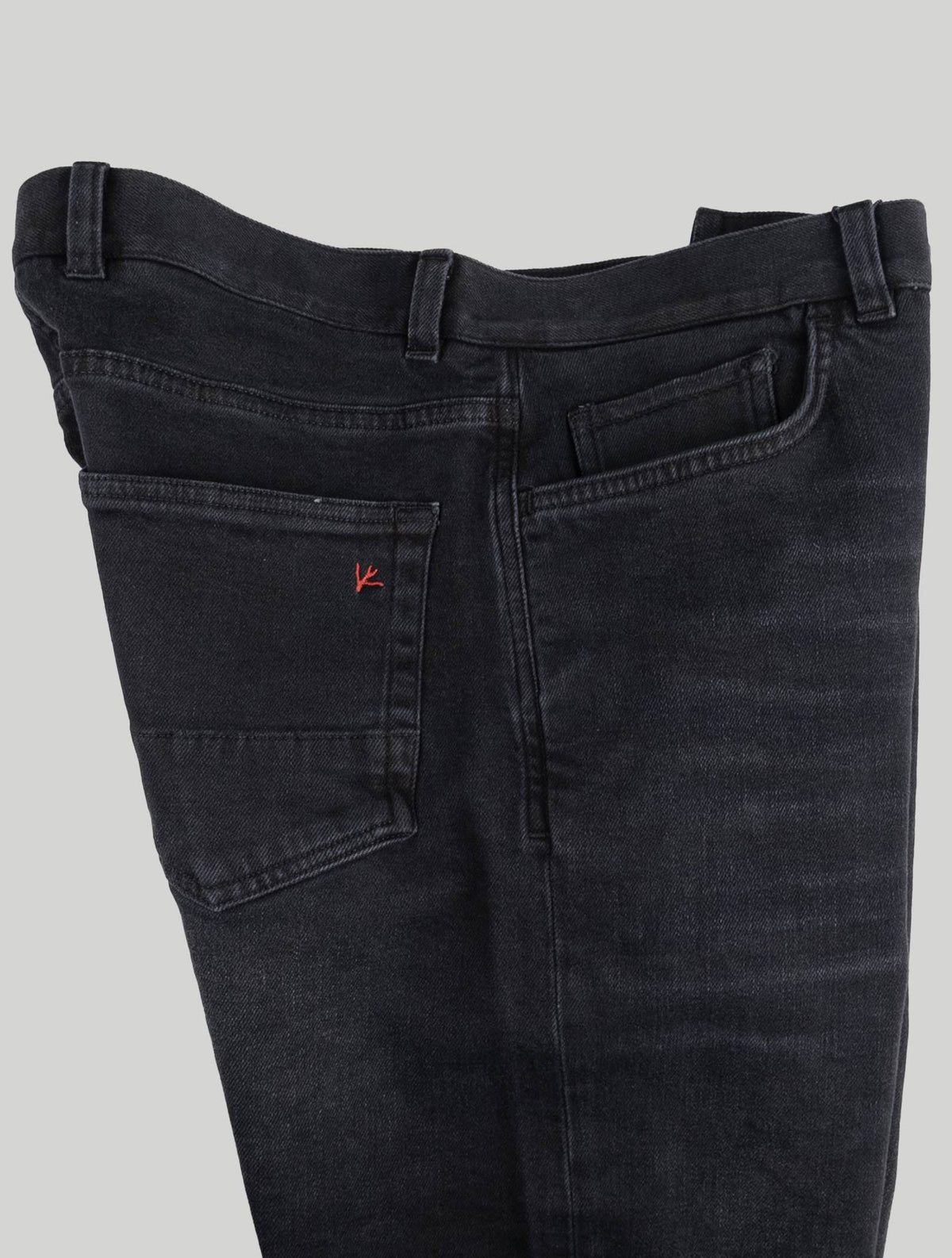 Isaia Dark Blue Cotton Ea Jeans