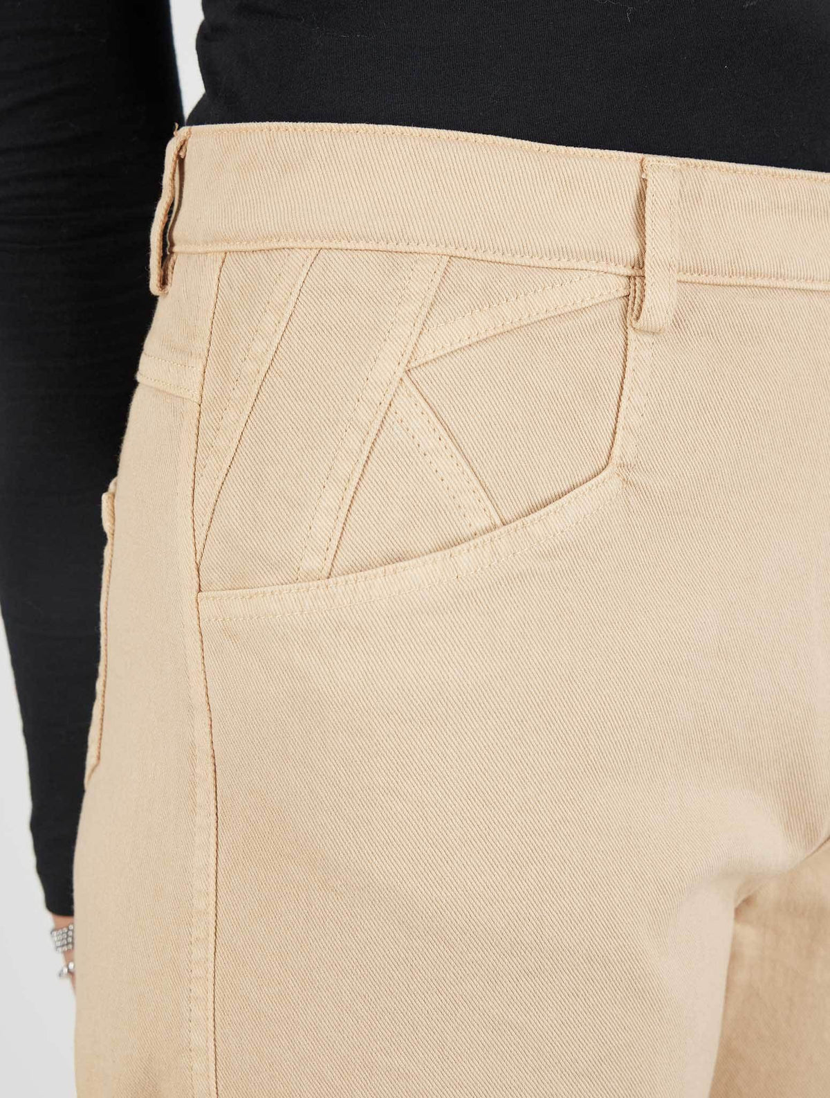 Kiton Beige Cotton Cashmere Ea Jeans