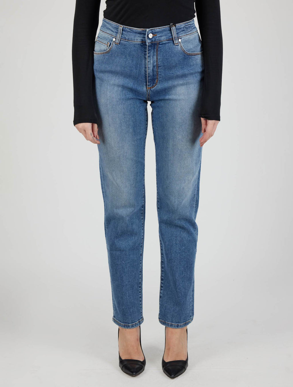 Kiton Kiton Blue Cotton Ea Jeans Blue 000