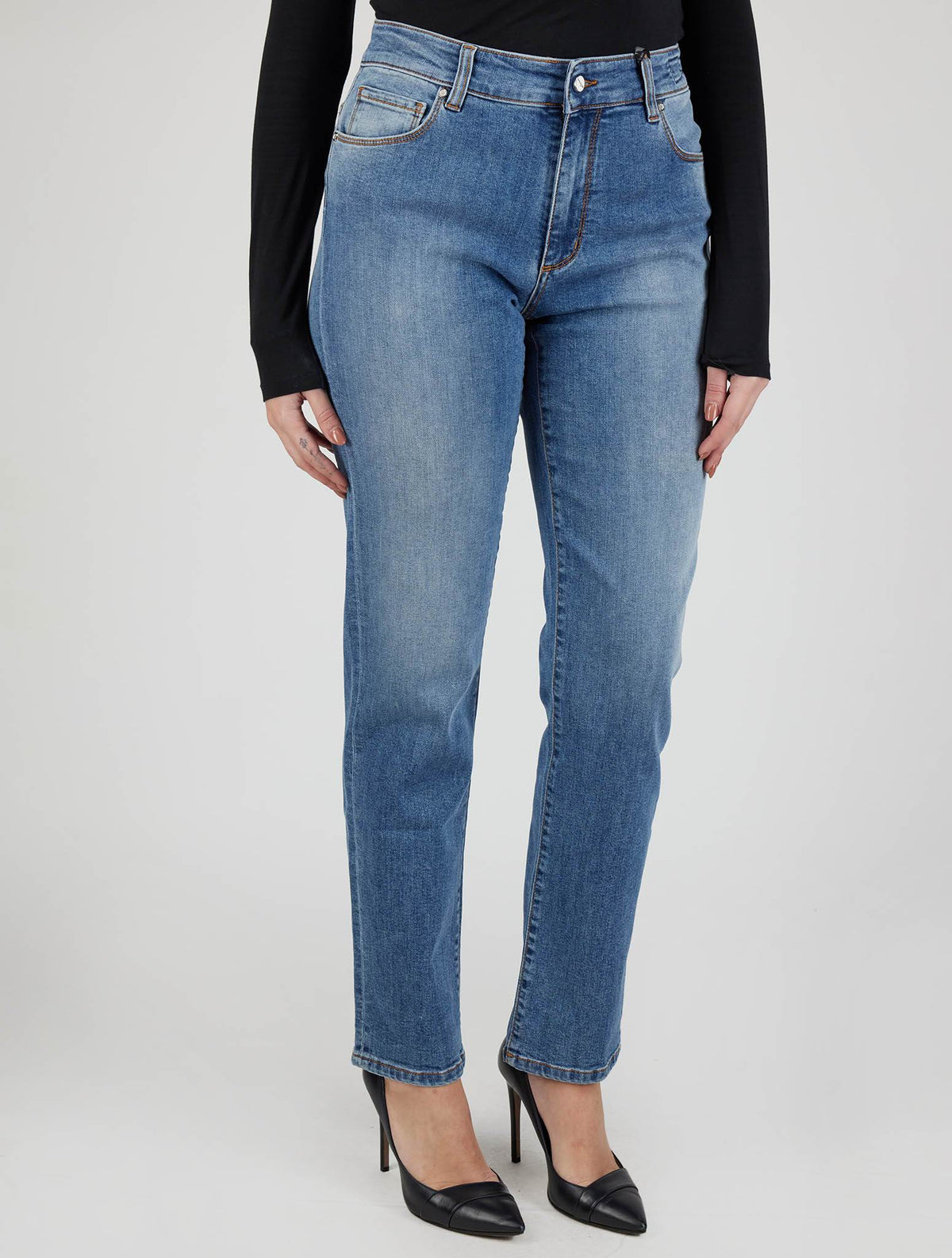 Kiton Kiton Blue Cotton Ea Jeans Blue 001
