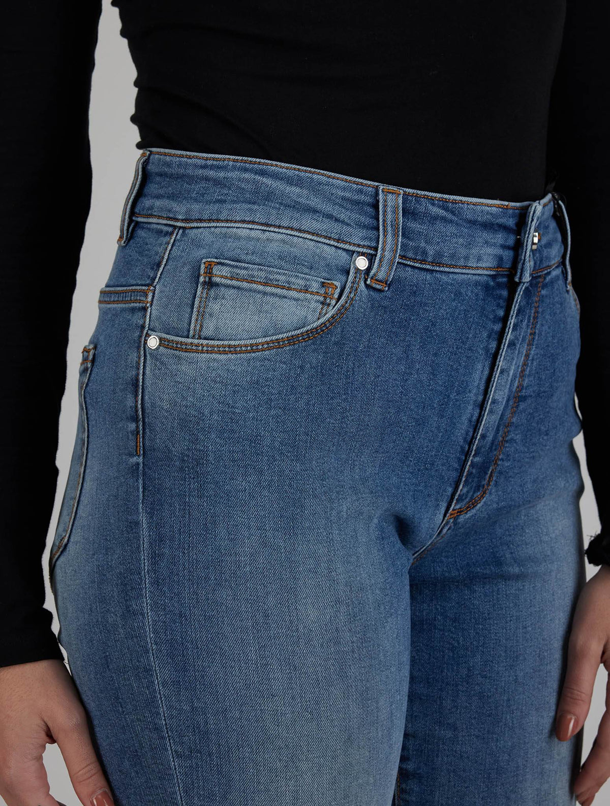 Kiton Blue Cotton Ea Jeans
