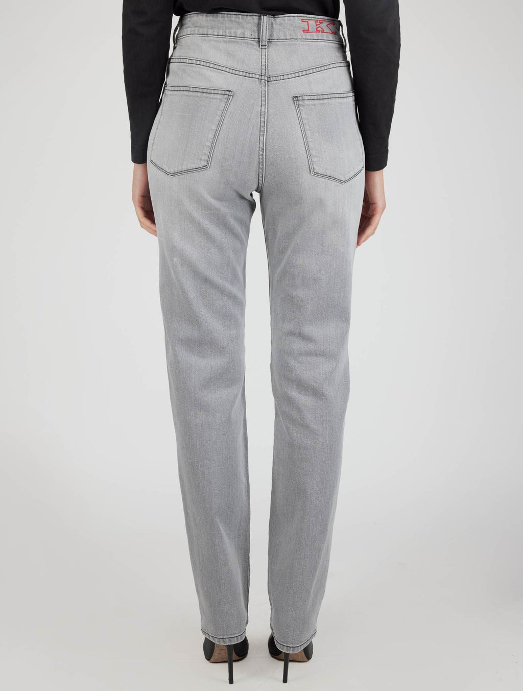 Kiton Icon Gray Cotton Ea Jeans