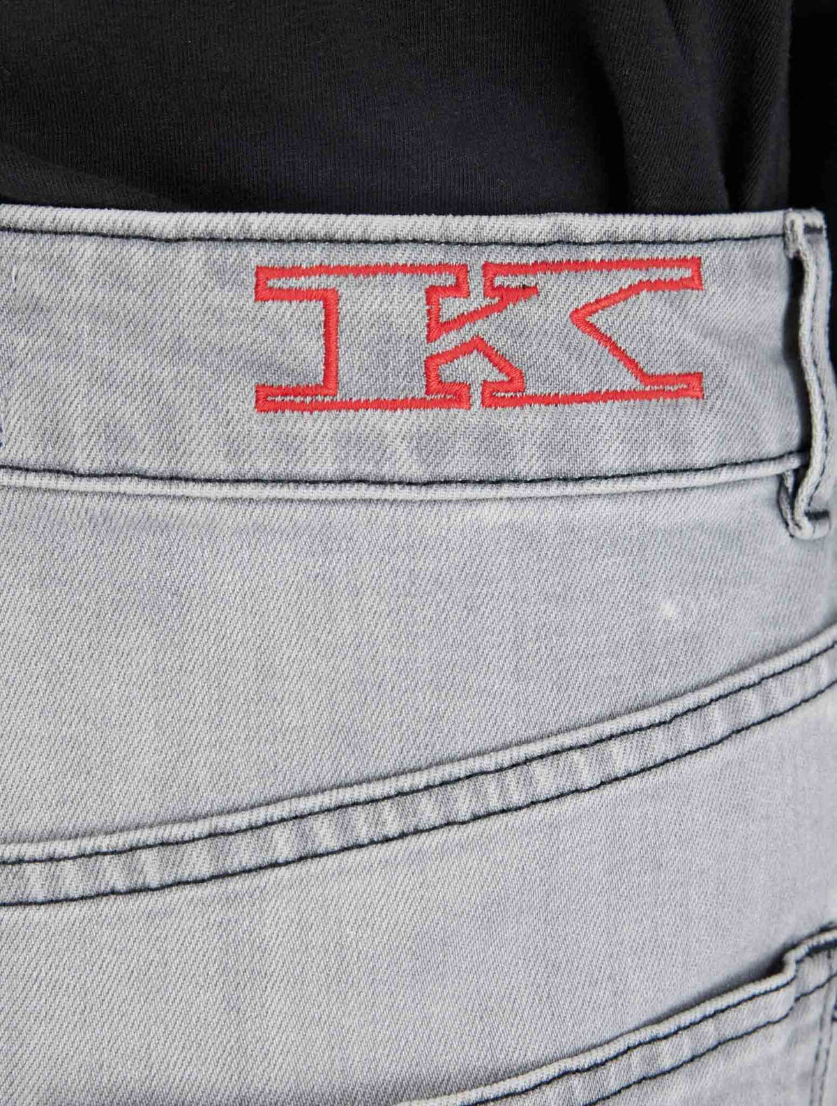 Kiton Icon Gray Cotton Ea Jeans