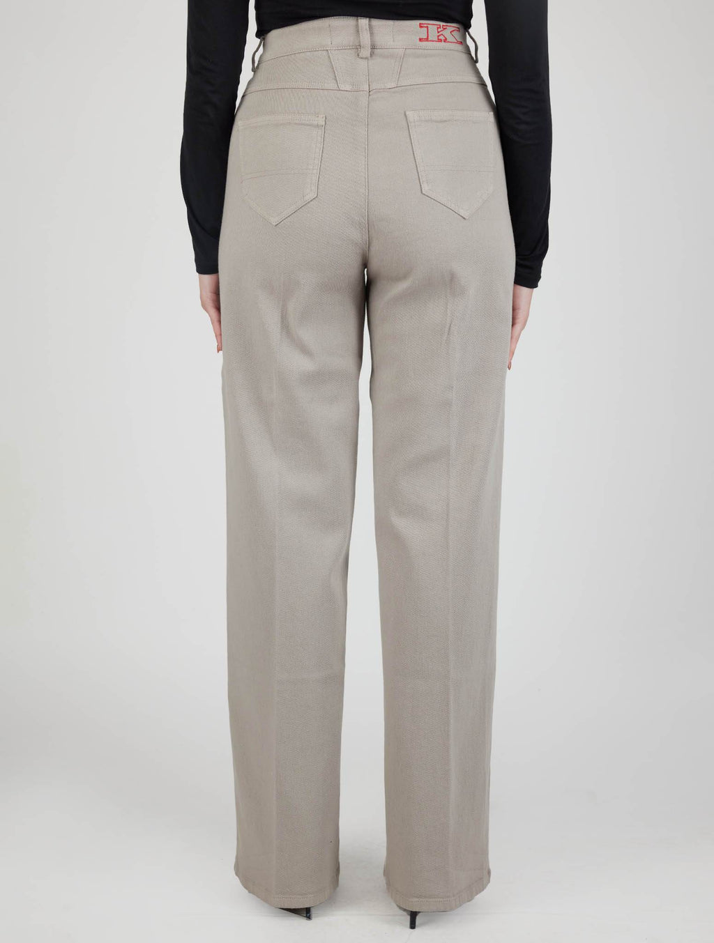 Kiton Gray Cotton Cashmere Ea Jeans
