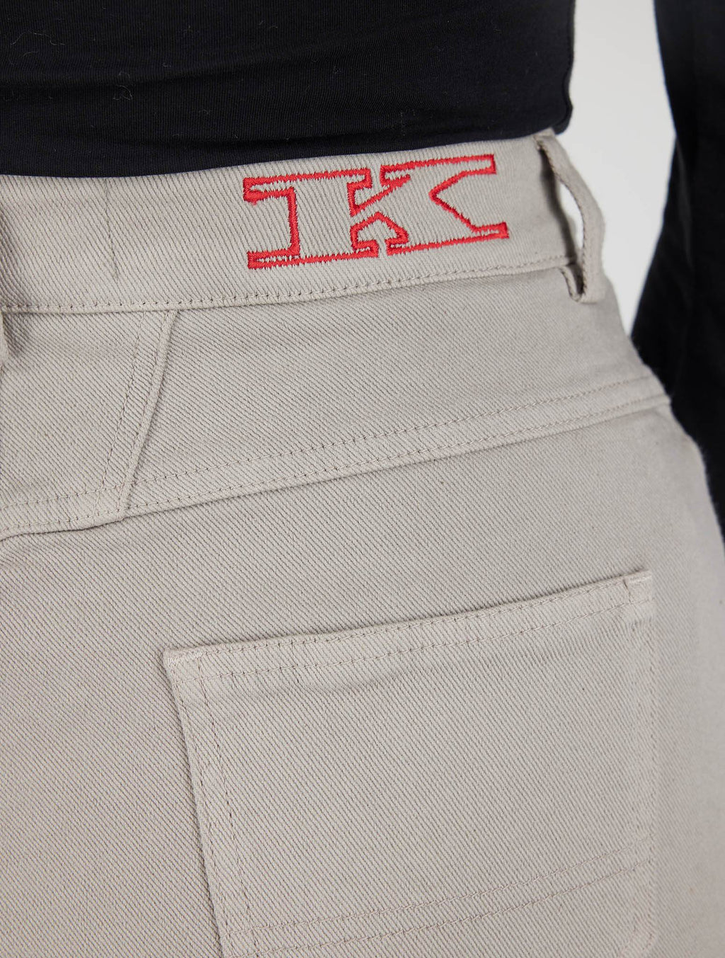 Kiton Gray Cotton Cashmere Ea Jeans