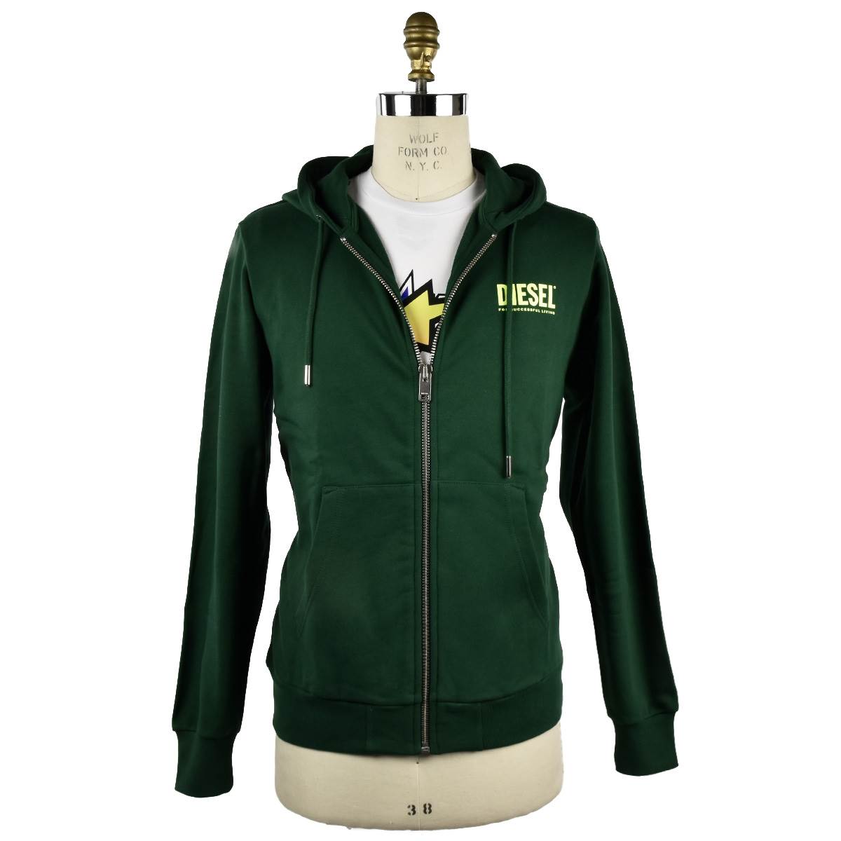 Diesel Diesel Green Cotton Sweater Green 000