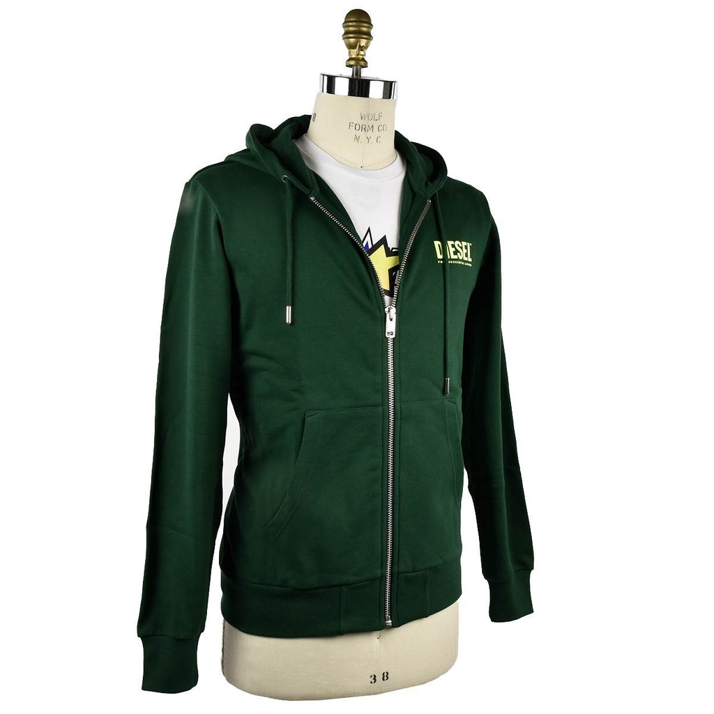 Diesel Diesel Green Cotton Sweater Green 001