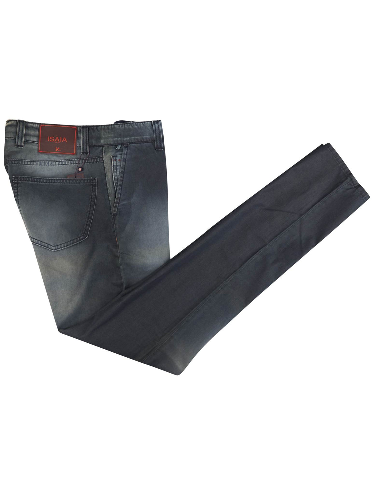 Isaia Isaia Blue Cotton Jeans Blue 000