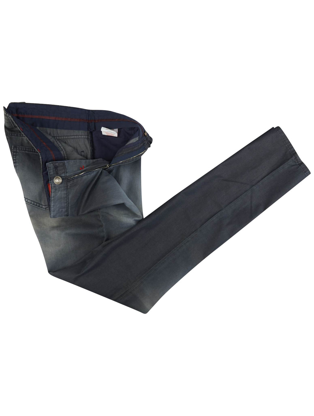 Isaia Isaia Blue Cotton Jeans Blue 001