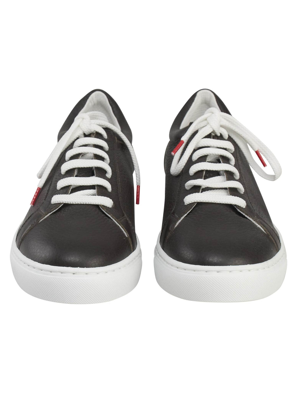Kiton Kiton Brown Leather Sneakers Brown 001