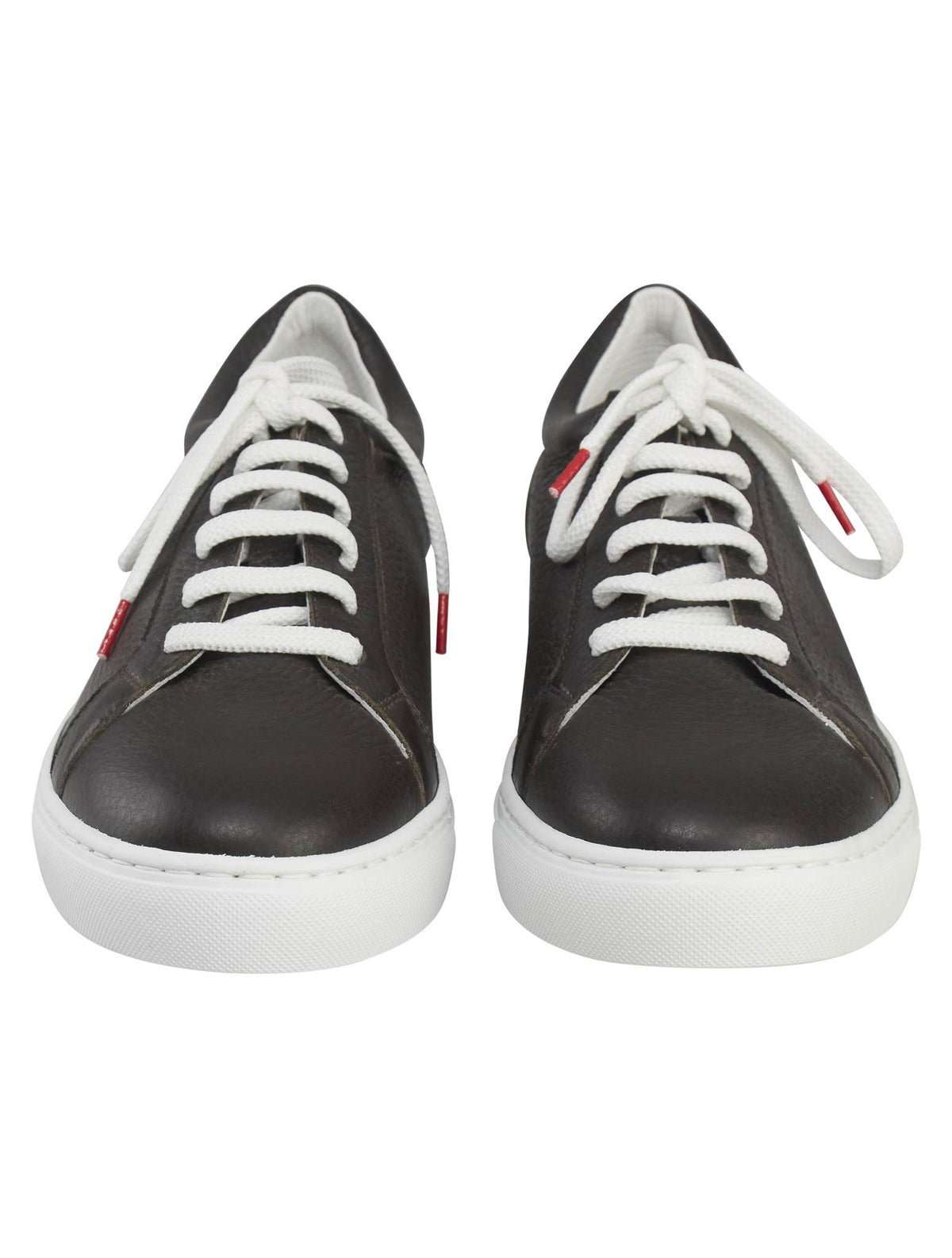 Kiton Kiton Brown Leather Sneakers Brown 001