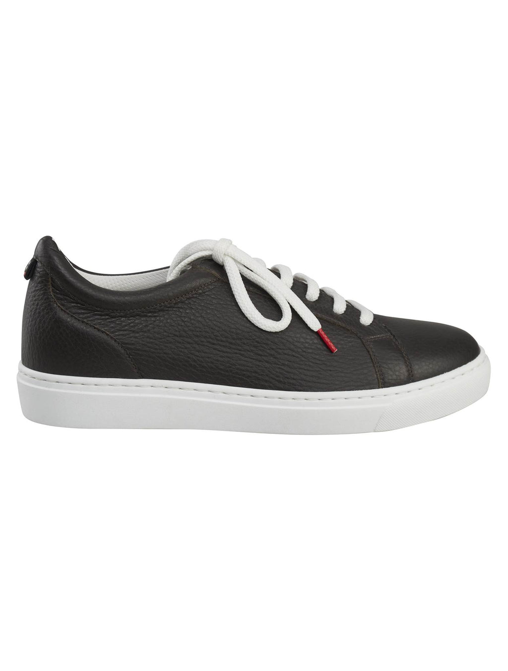 Kiton Brown Leather Sneakers