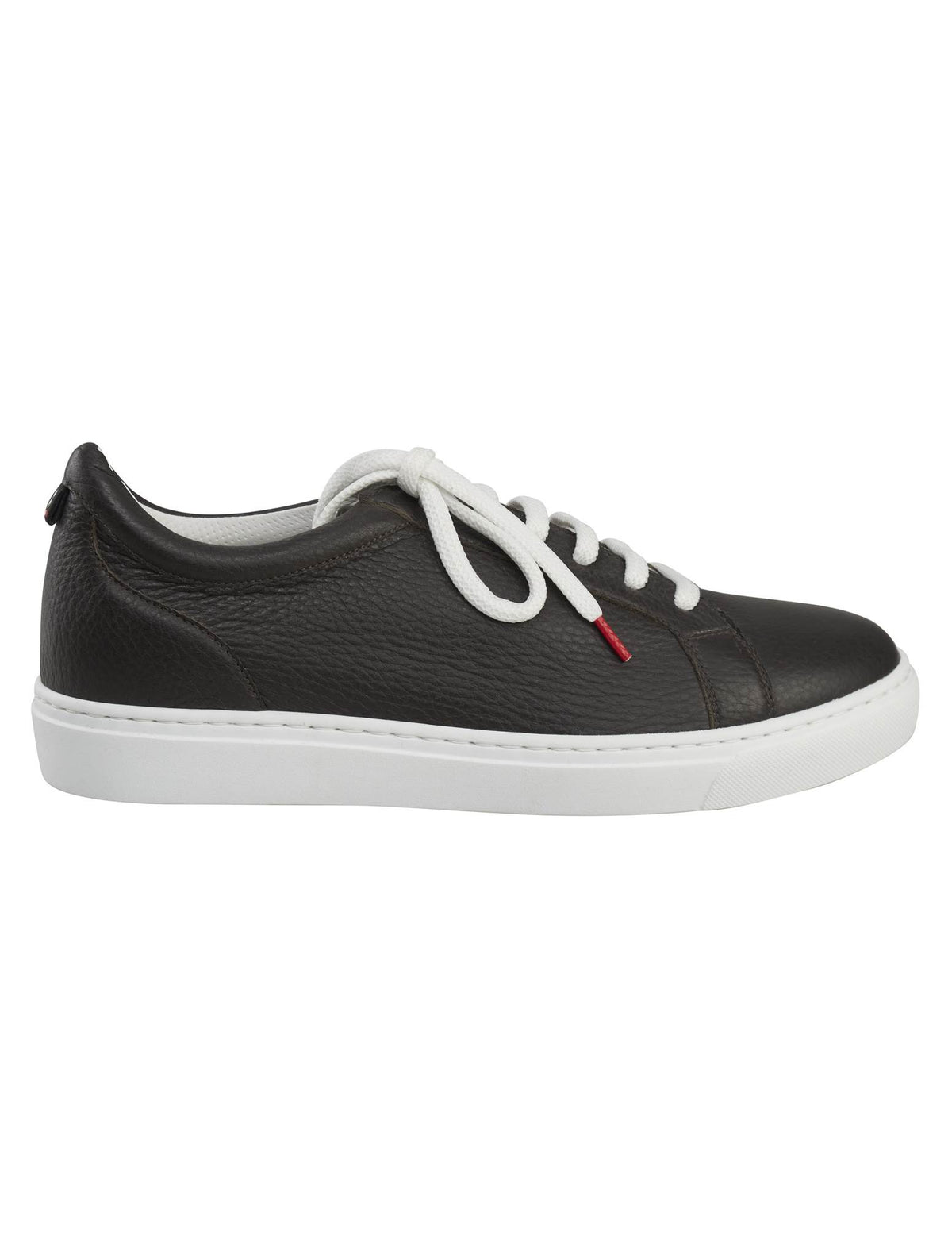 Kiton Brown Leather Sneakers