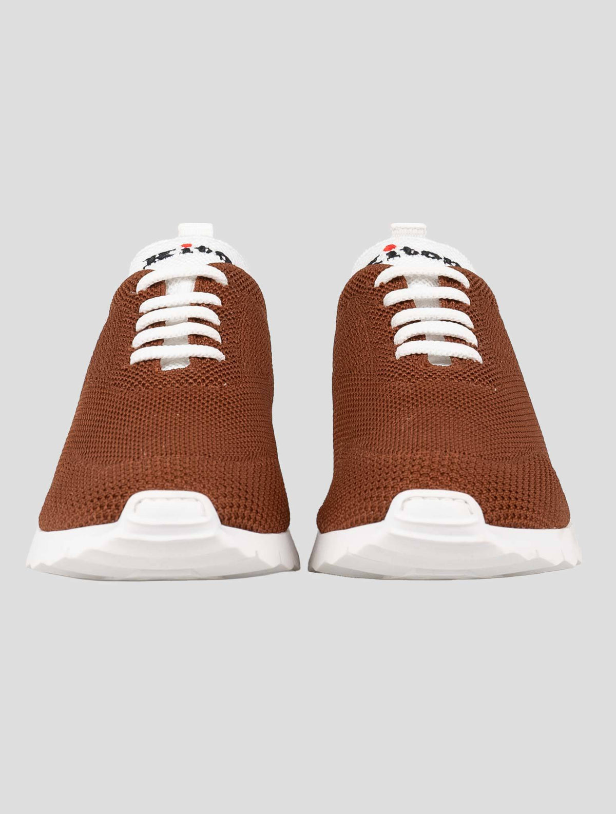 Kiton Kiton Brown Cotton Ea Sneakers Brown 001