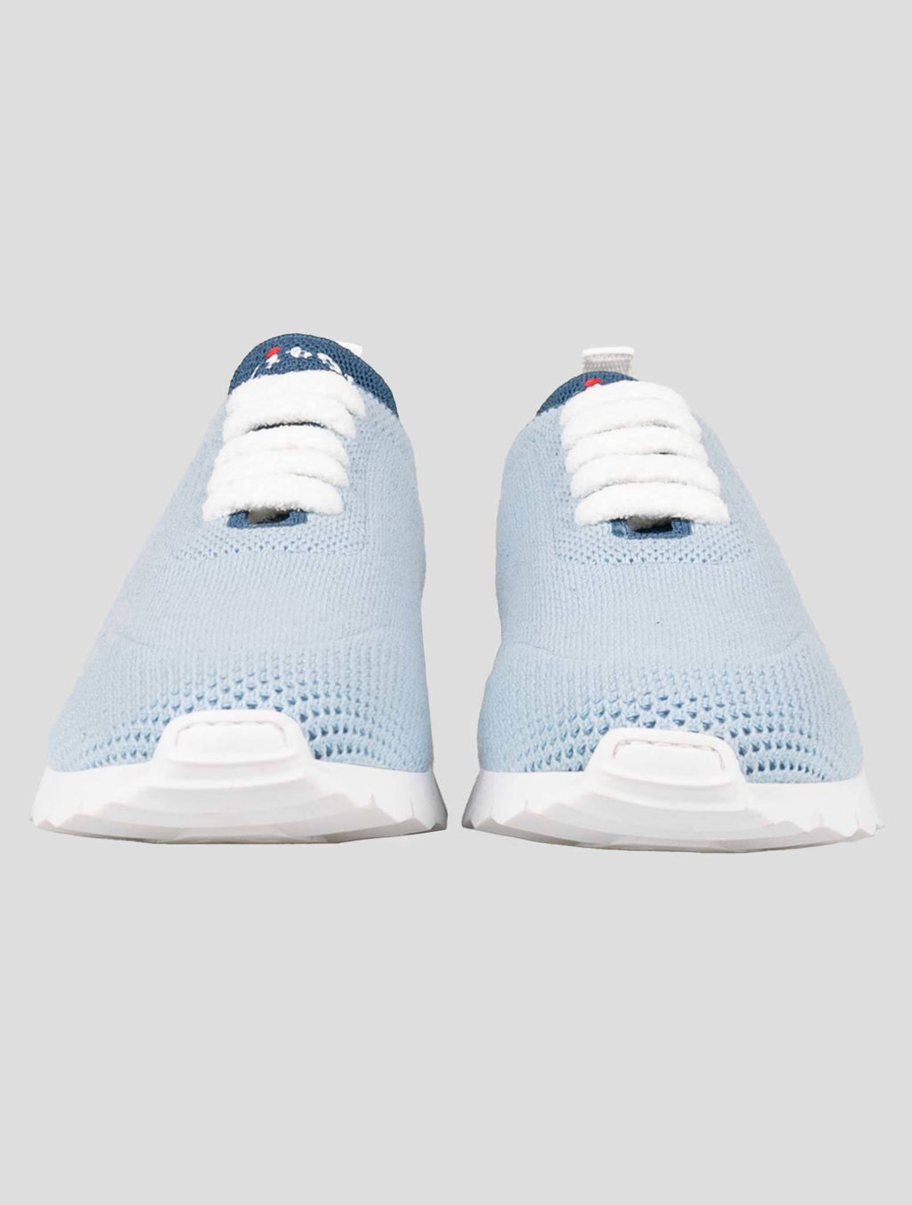 Kiton Kiton Light Blue Cashmere Sneakers Light Blue 001