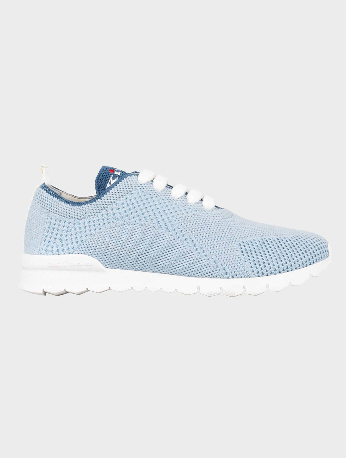 Kiton Light Blue Cashmere Sneakers