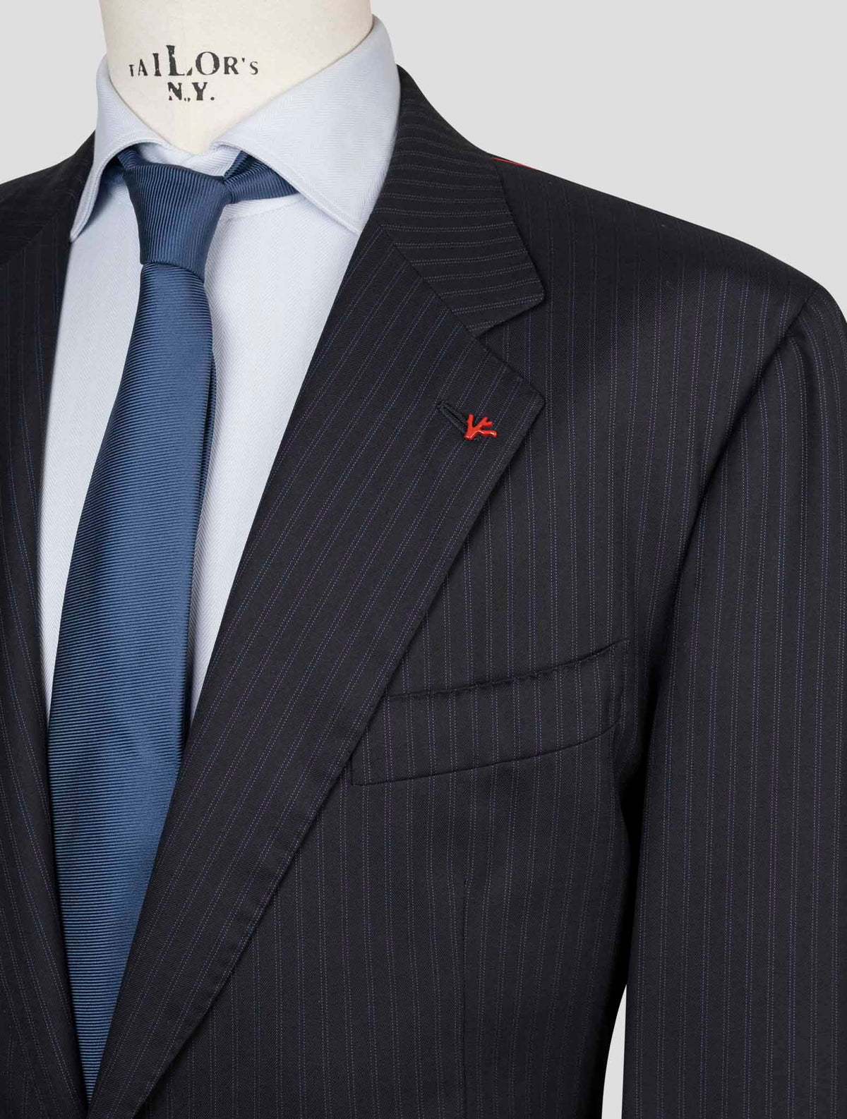 Isaia Blue Wool160's Suit