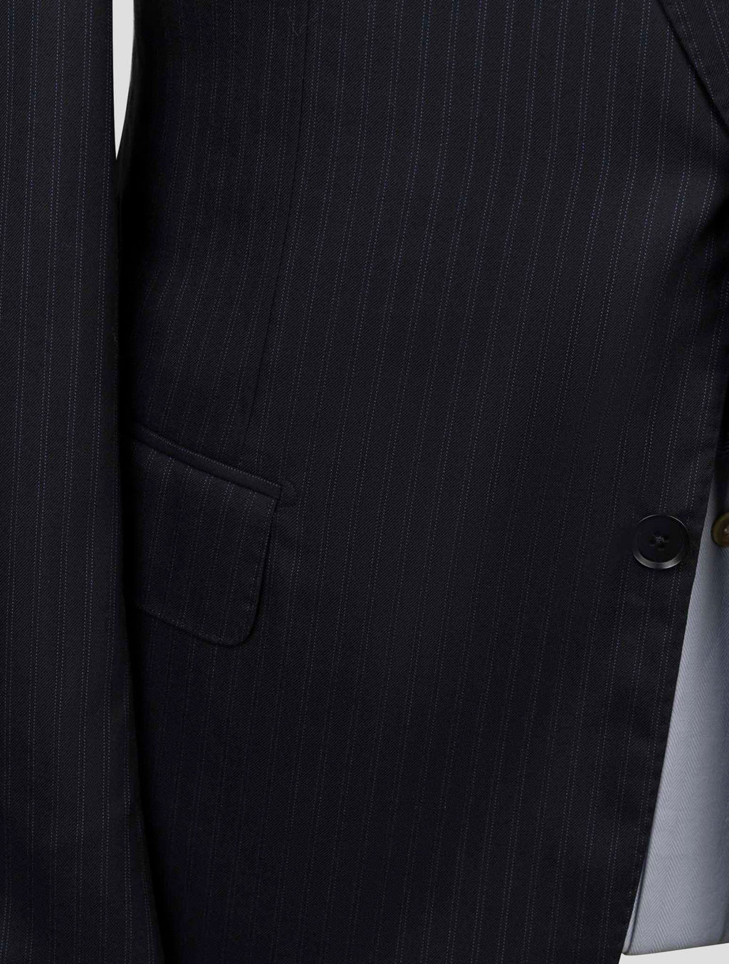 Isaia Blue Wool160's Suit