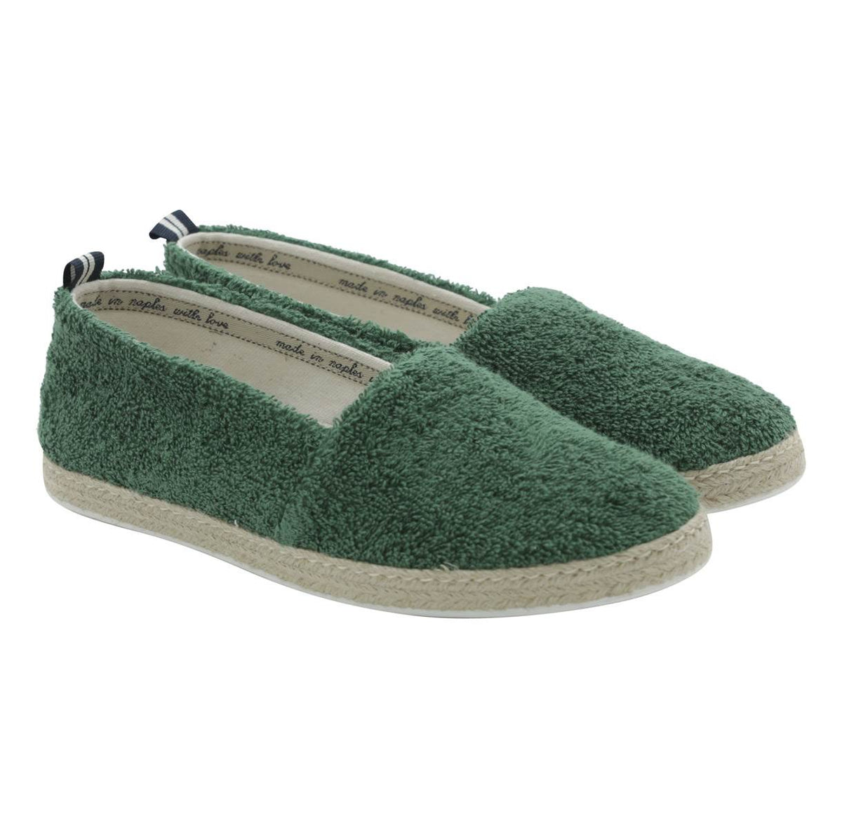FeFè Napoli Fefè Green Canvas Espadrillas Green 000