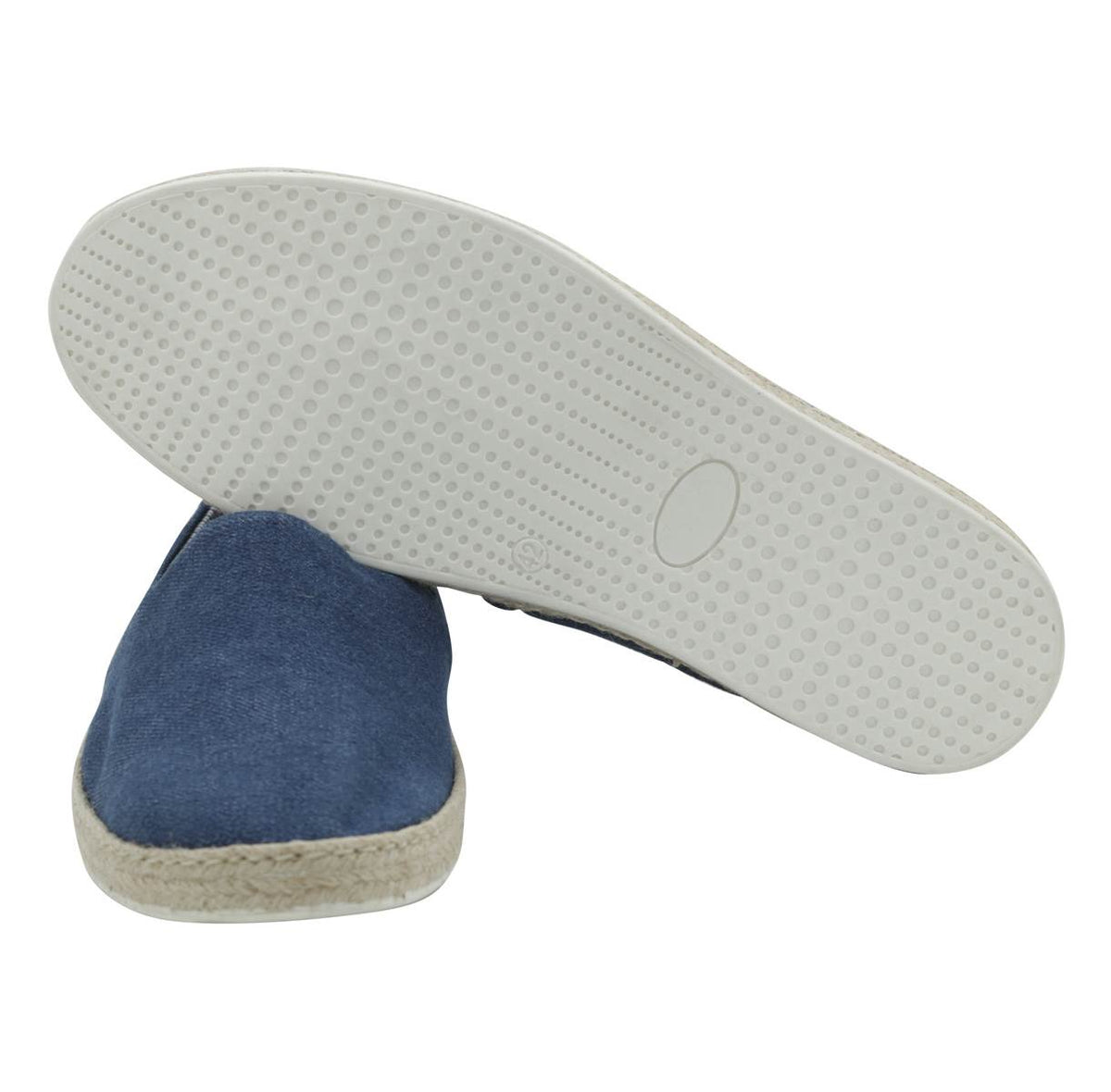 Fefè Blue Canvas Espadrillas