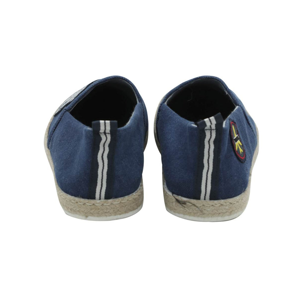 Fefè Blue Canvas Espadrillas