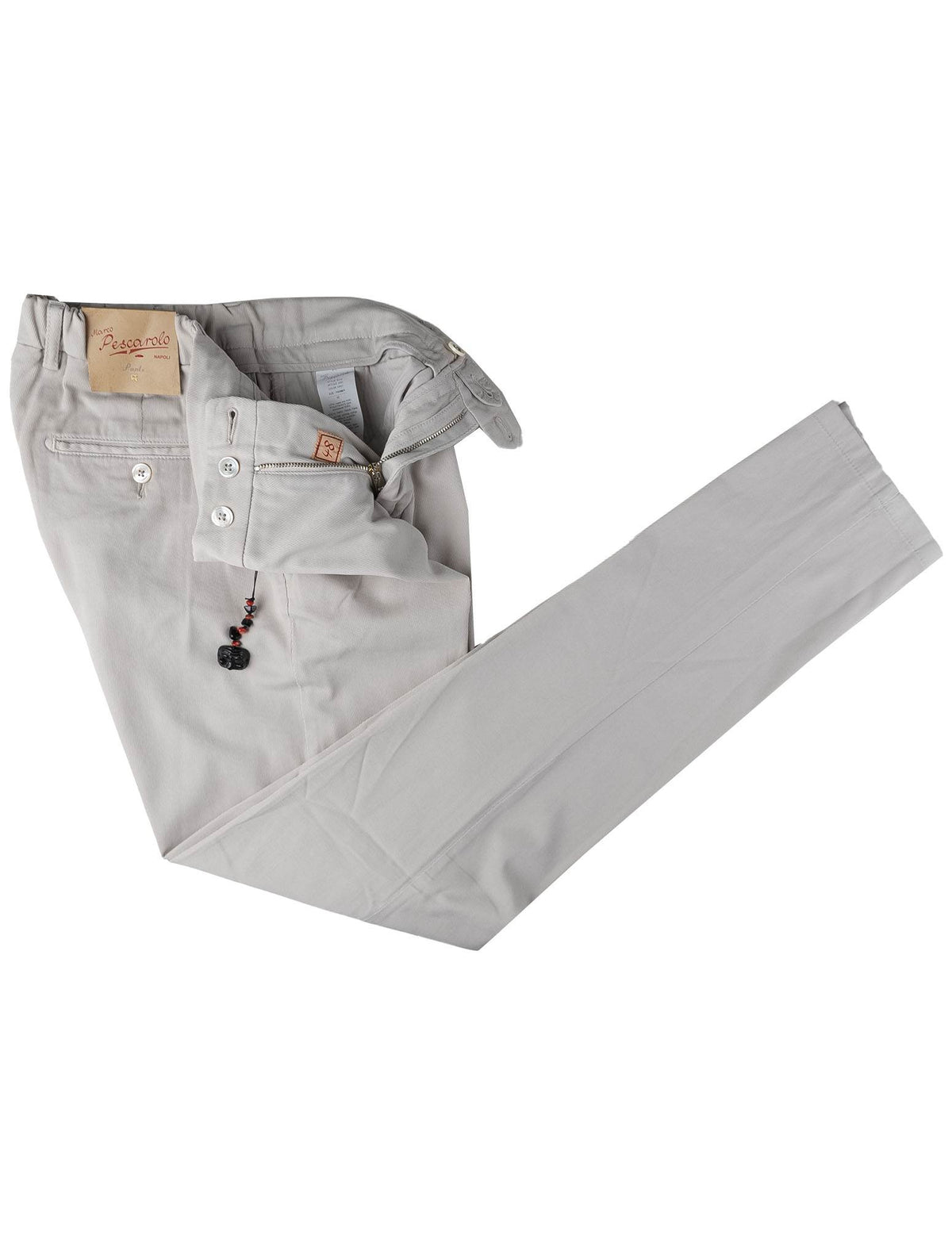 Marco Pescarolo Marco Pescarolo Gray  Cotton Silk Cashmere Ea Pants Gray 001