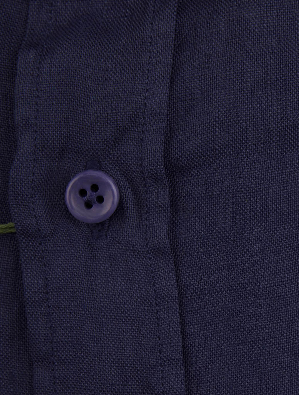 Luigi Borrelli Blue Linen Shirt