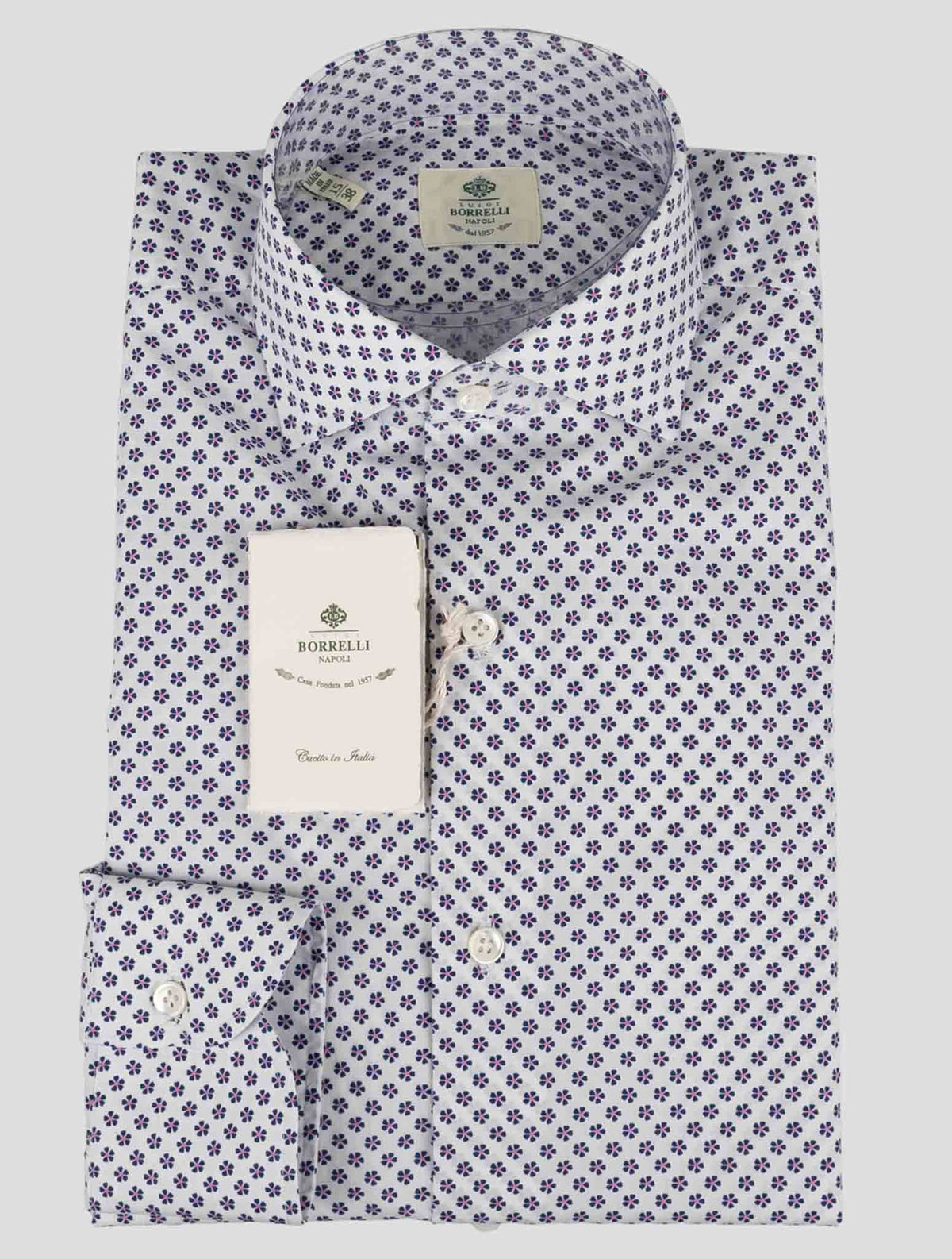 Luigi Borrelli Luigi Borrelli Multicolor Cotton Shirt Multicolor 000