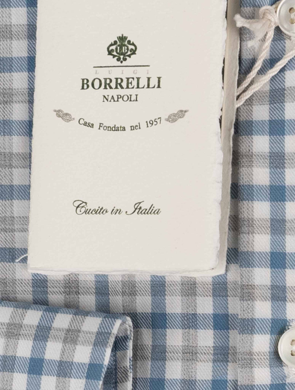 Luigi Borrelli Multicolor Cotton Shirt