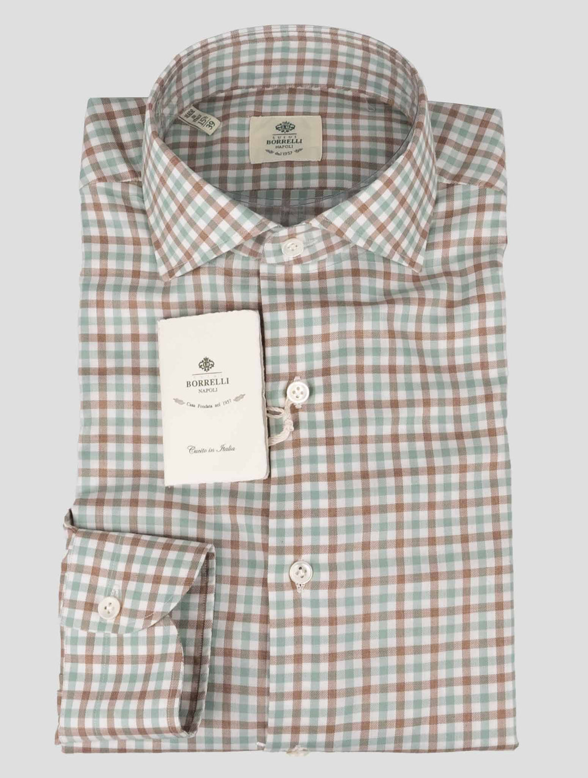 Luigi Borrelli Luigi Borrelli Multicolor Cotton Shirt Multicolor 000