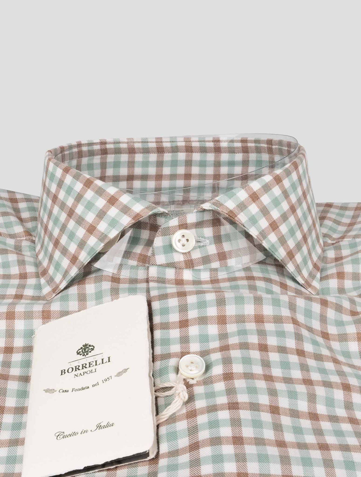 Luigi Borrelli Luigi Borrelli Multicolor Cotton Shirt Multicolor 001