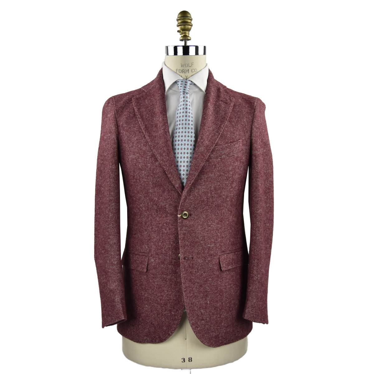 FeFè Napoli FEFÉ Red Wool Blazer Red 000