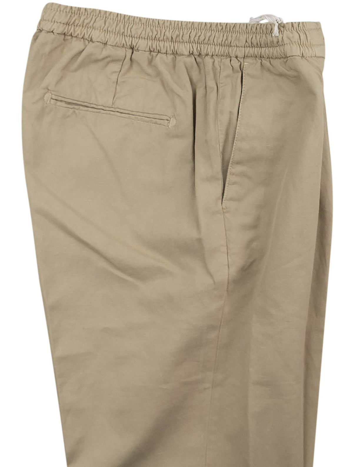 Luigi Borrelli Beige Cotton Linen Ea Pant