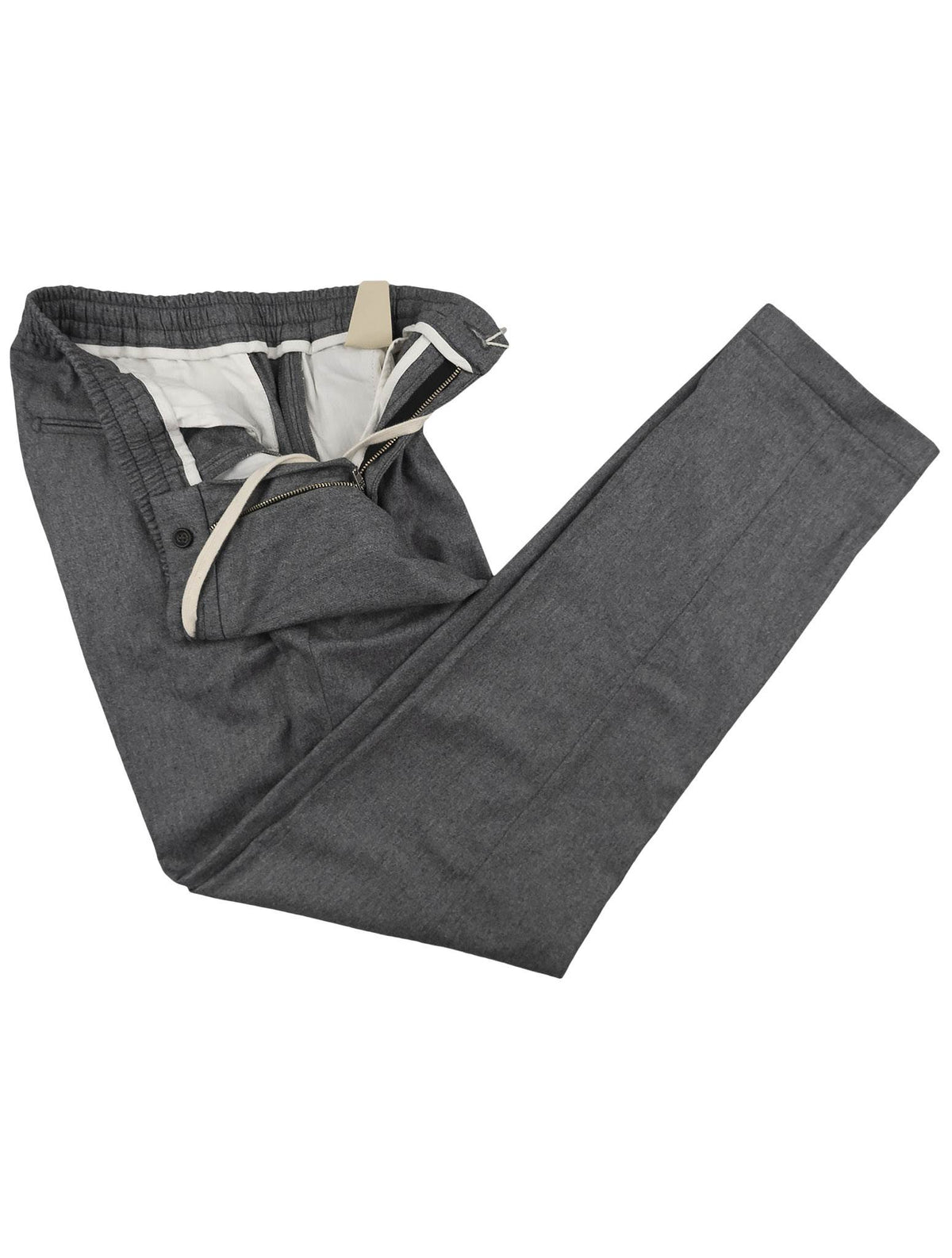Luigi Borrelli Luigi Borrelli Gray Wool Pa Cashmere EaPant Gray 001