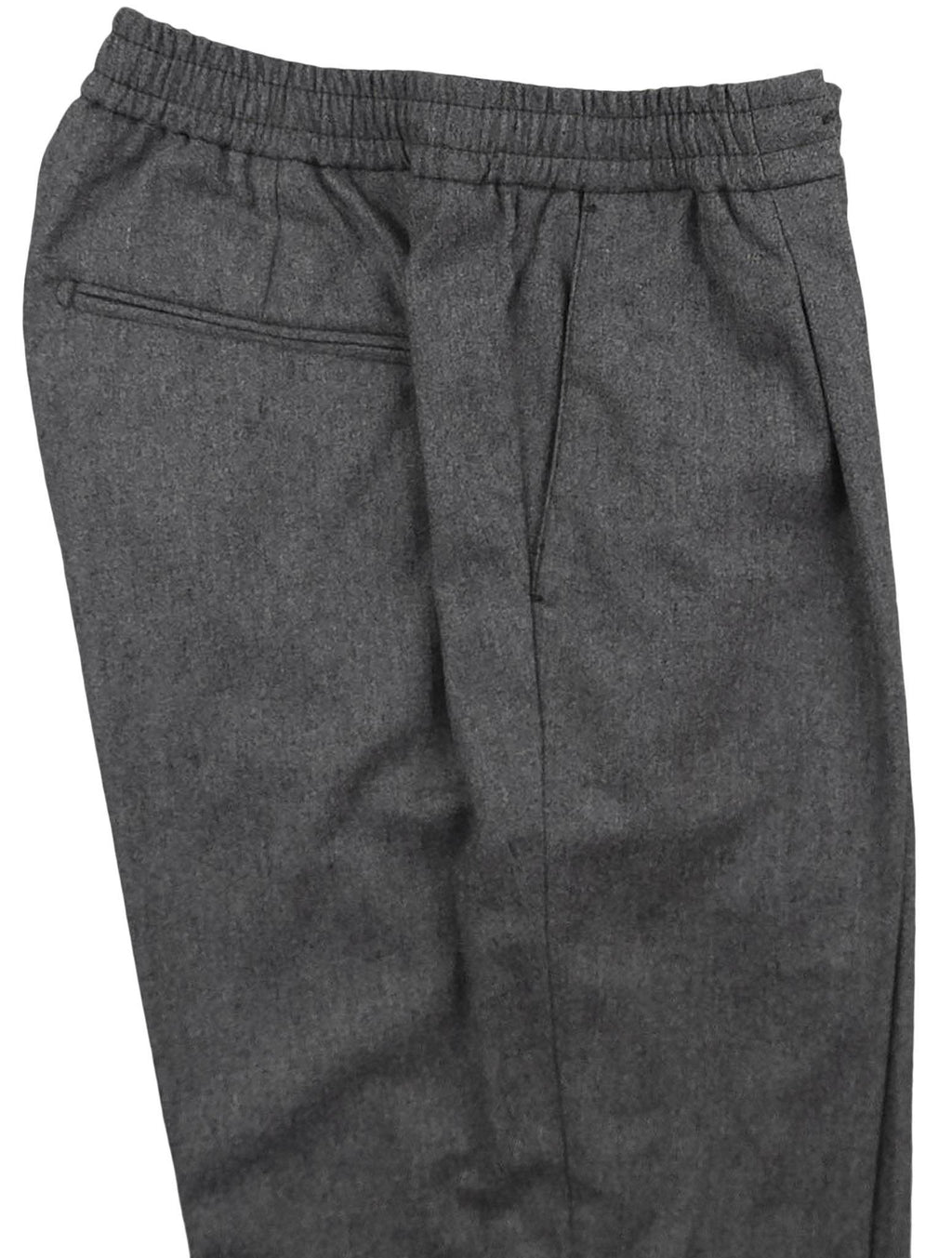 Luigi Borrelli Gray Wool Pa Cashmere EaPant