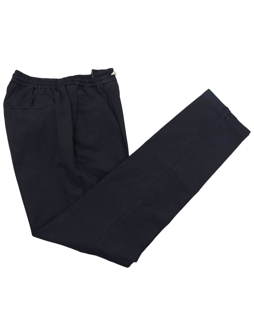 Luigi Borrelli Luigi Borrelli Blue Cotton Linen Ea Pant Blue 000
