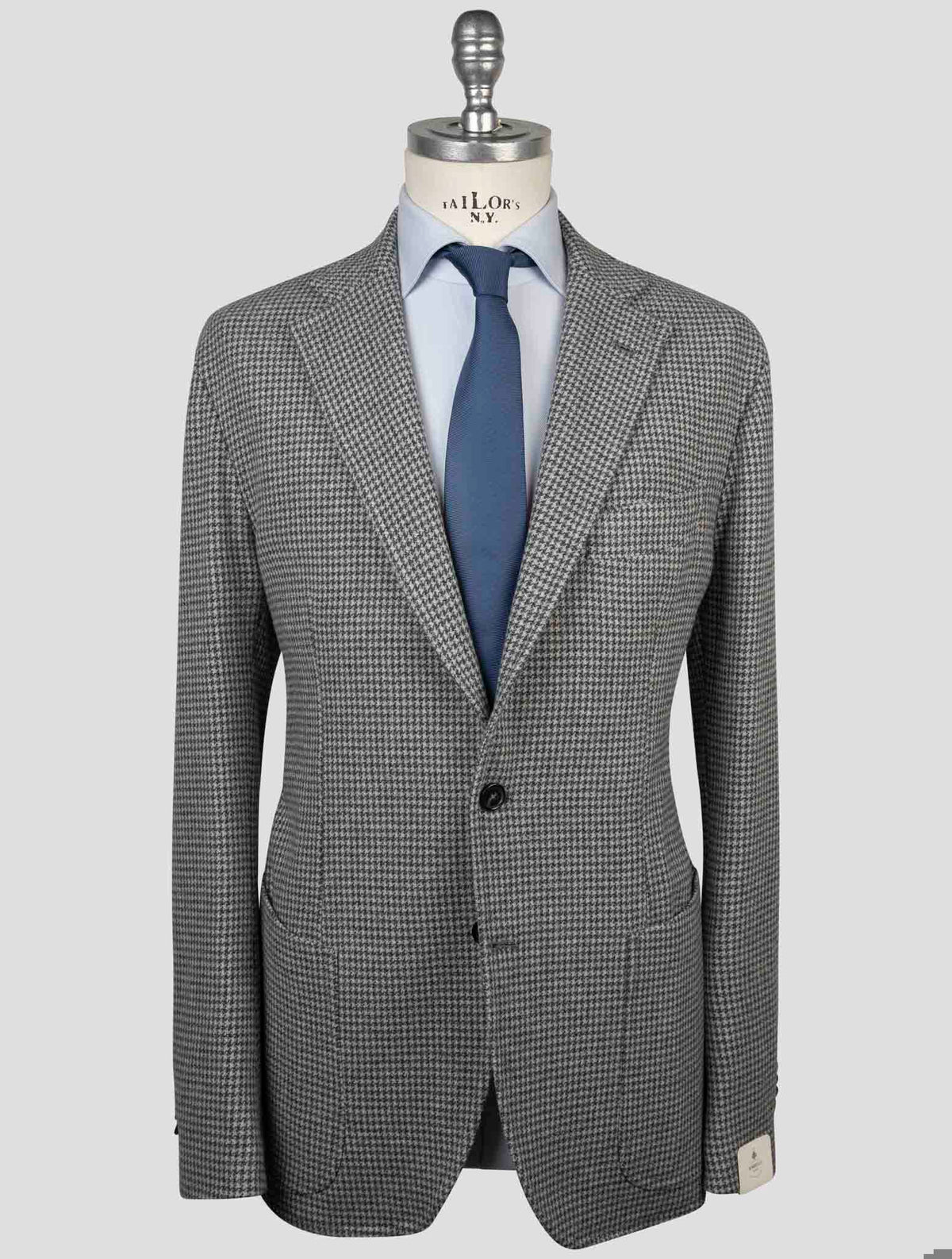 Luigi Borrelli Luigi Borrelli Dark Gray Virgin Wool Cashmere Blazer Dark Gray 000