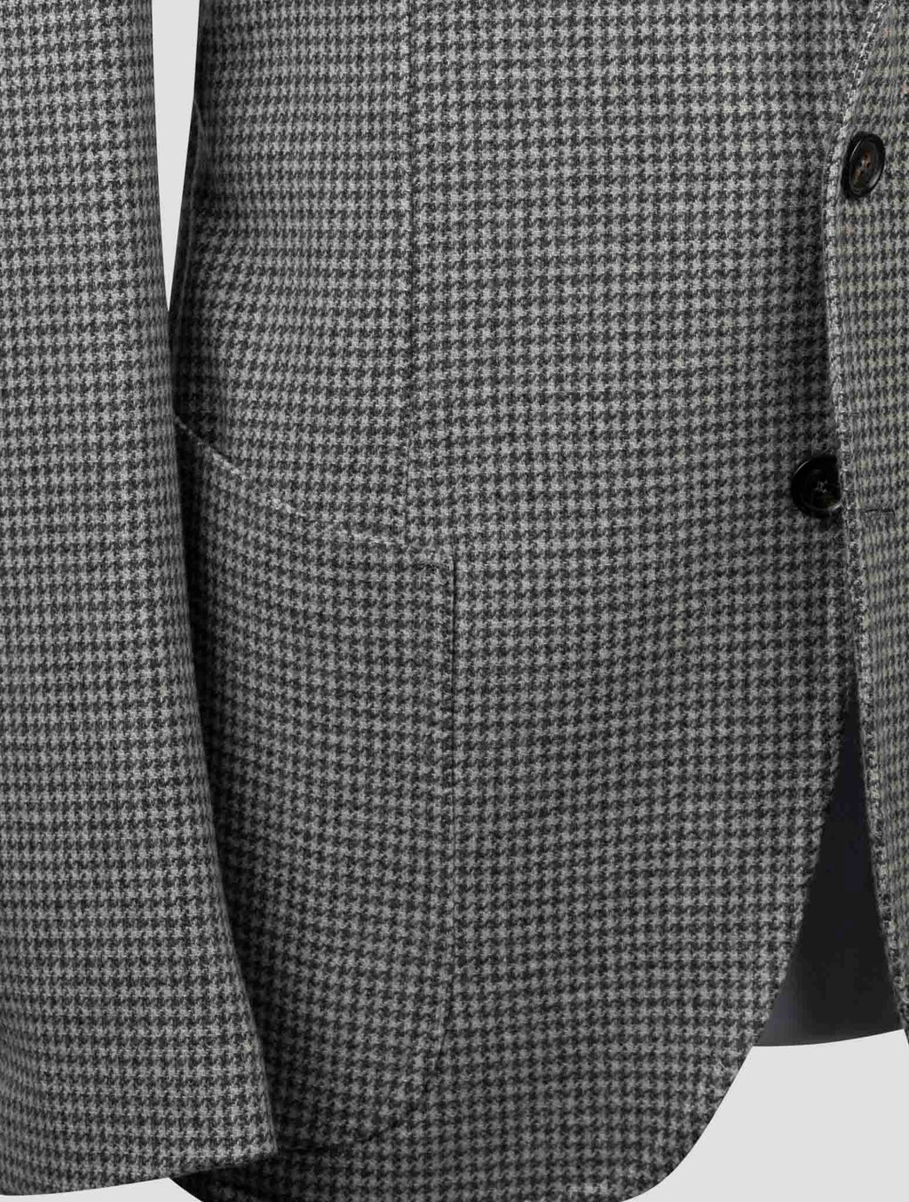 Luigi Borrelli Dark Gray Virgin Wool Cashmere Blazer