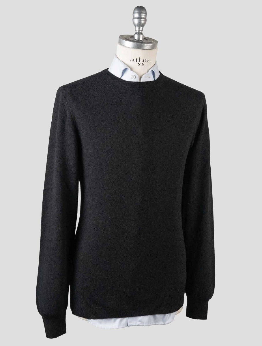 Gran Sasso Dark Gray Cashmere Sweater Crewneck