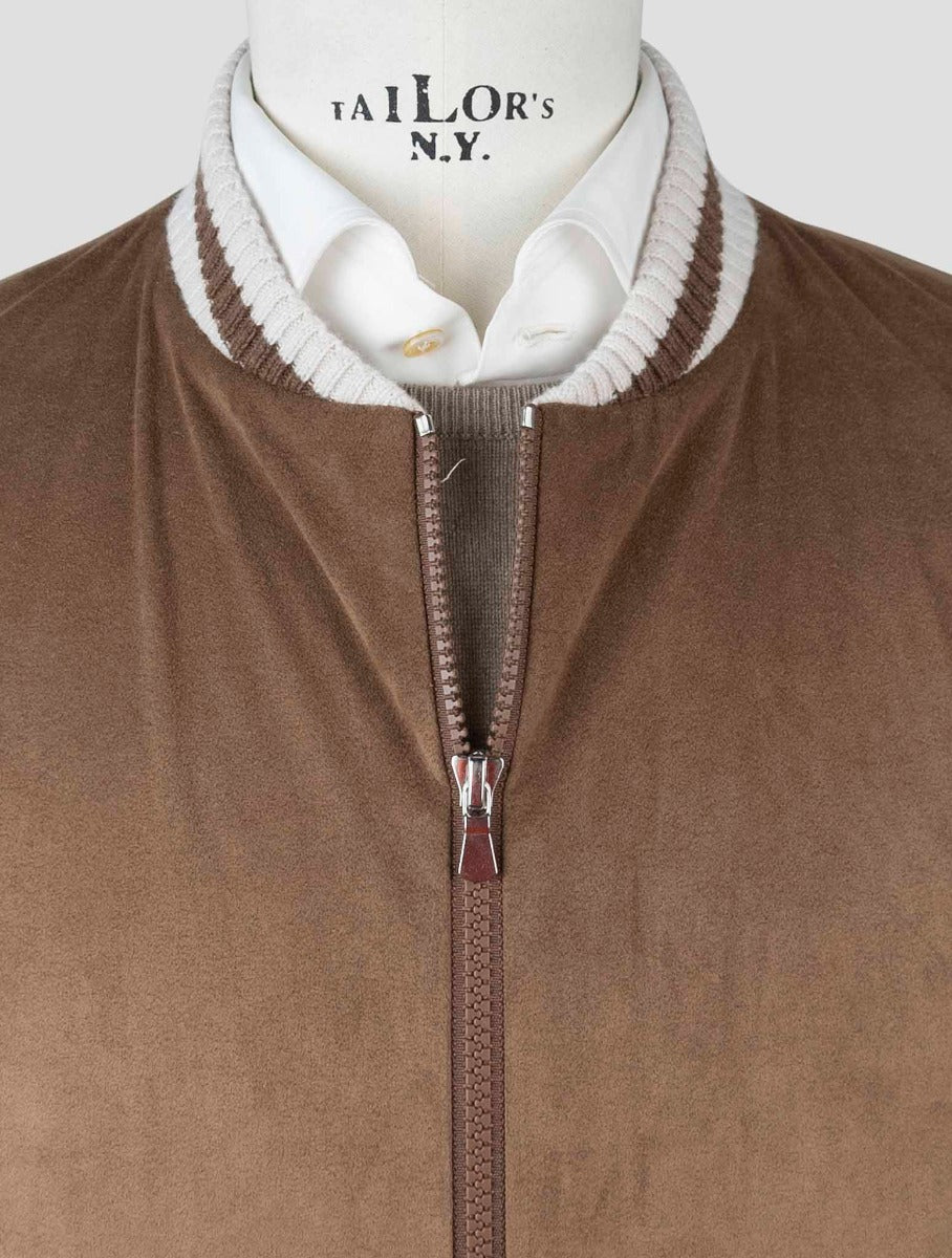 Gran Sasso Brown Virgin Wool Coat