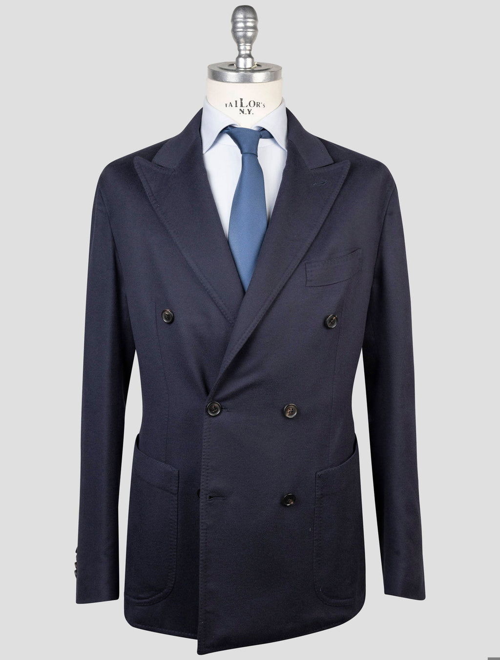 Luigi Borrelli Blue Cashmere Blazer